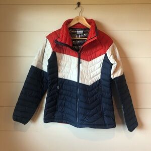 NWOT Columbia Womens Powder Lite Winter Olympics Jacket Medium
